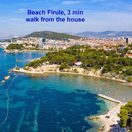 Villa Violeta With The Sea View, 3 Min Walk To The Beach Split Exteriör bild